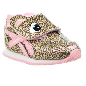 Reebok Girls Royal Classic Jogger 2 Leopard Gold Metallic-Rich Copper Shoes